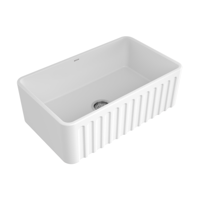 Bocchi Lavello Dekorlu Mutfak Eviyesi 76 cm Beyaz