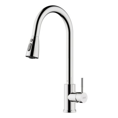 NSK PULL-DOWN MUTFAK BATARYASI PASLANMAZ ÇELİK | minimalist çizgiler, kolay temizlenen kaplama, güven veren kalite