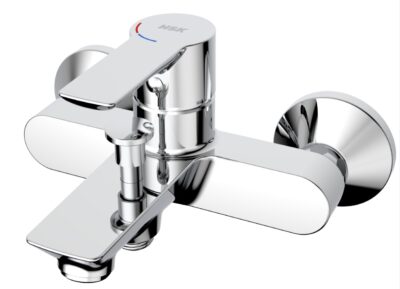 ALAMERA Banyo Bataryası Krom | minimalist tasarım, uzun ömürlü kullanım