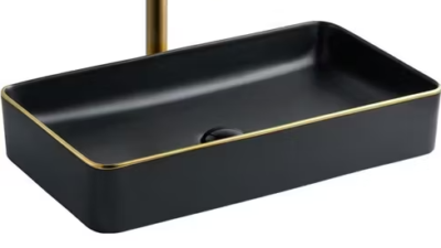 Fontana E-4071S Siyah Çanak Lavabo