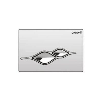 Creavit Ufo Parlak Krom Kumanda Paneli