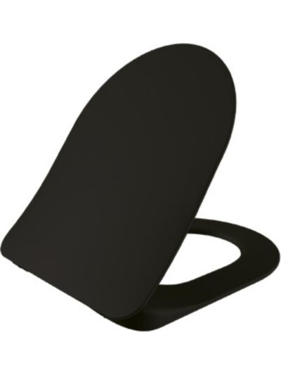 Creavit Lara Kömür Karası Klozet Kapağı