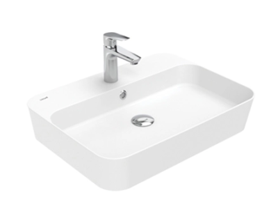 Creavit Loop Dikdörtgen Çanak Lavabo