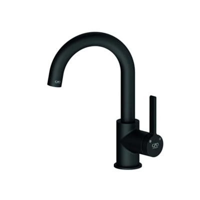 GPD - MTL165-S Gildo Tek Gövde Lavabo Bataryası (Mat Siyah Şıklığı)