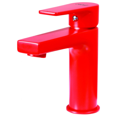 Creavit Sharp Kırmızı Lavabo Bataryası