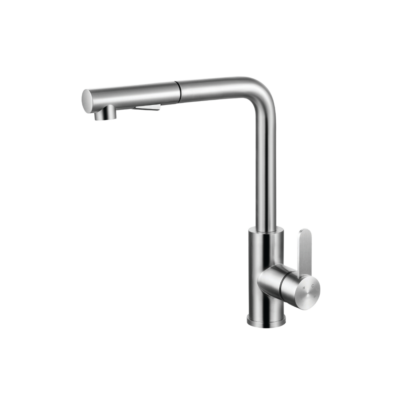 Crauf Attivo 4070 Fırçalı Çelik Modern Çizilmez Mutfak Bataryası