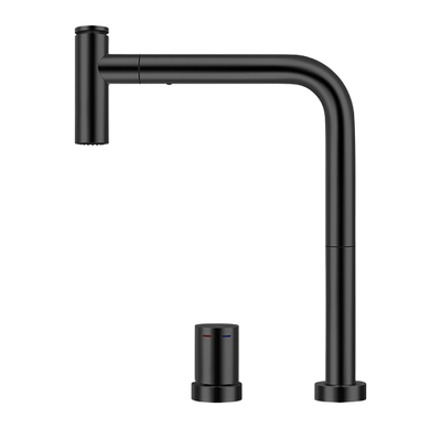 Crauf Lusso 4030 PVD Füme Çizilmez Mat Antrasit Mutfak Bataryası