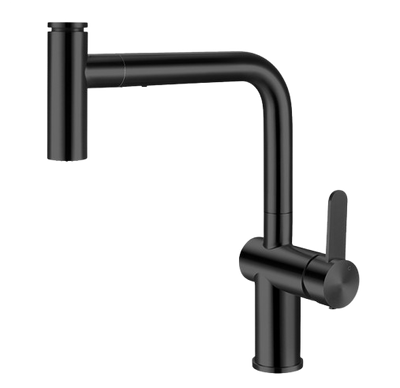 Crauf Lusso 4035 PVD Füme Modern Ankastre Uyumlu Mutfak Bataryası