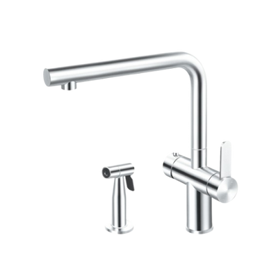 Crauf Lusso 4045 Krom Profesyonel Tip 360° Hareketli Mutfak Bataryası