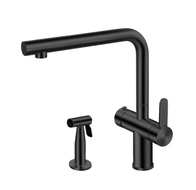 Crauf Lusso 4045 PVD Füme Mimari Tasarım Profesyonel Mutfak Bataryası