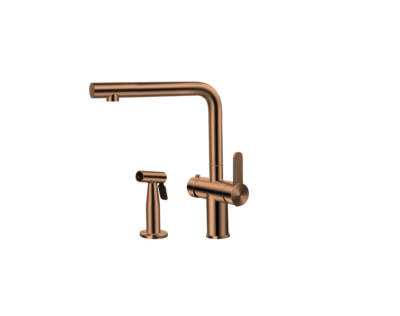 Crauf Lusso 4045 PVD Bakır Otantik Görünümlü Dayanıklı Mutfak Bataryası