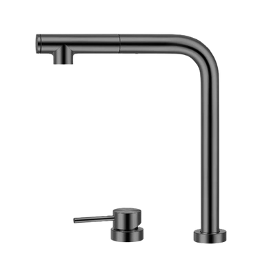 Crauf Ocean 4080 PVD Füme Arıtma Su Girişli Mutfak Bataryası