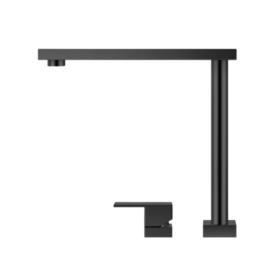 Crauf Vertice 4050 PVD Füme Çizilmez Mat Antrasit Evye Bataryası