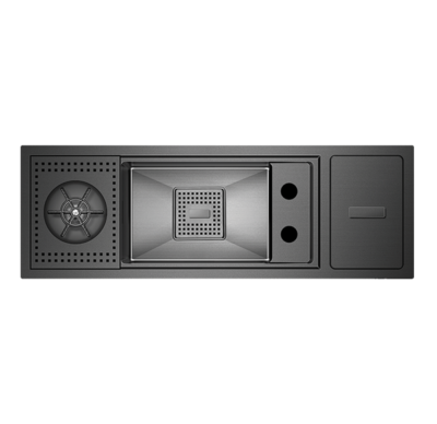 Crauf Lusso 1035 PVD Füme Evye | Modern Mimari & Çizilmez Lüks