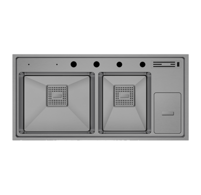 Crauf Lusso 1065 Mat Gri Evye | Modern Mimari & Leke Tutmaz Dev Hazne