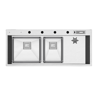 Crauf Lusso 1081 Inox Evye | Profesyonel Seri & Hijyenik Dev Tasarım