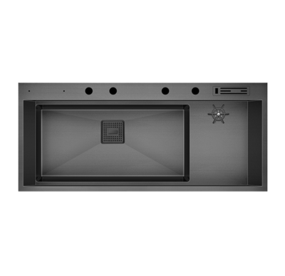 Crauf Lusso 1080 PVD Füme Evye | Lüks Dev & Çizilmelere Karşı Maksimum Koruma