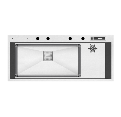 Crauf Lusso 1080 Inox Evye | Sınıfının En Büyüğü & Profesyonel Seri