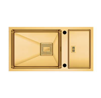 Crauf Lusso 1085 PVD Altın Evye | Premium Gold Seri & Ömür Boyu Kalite