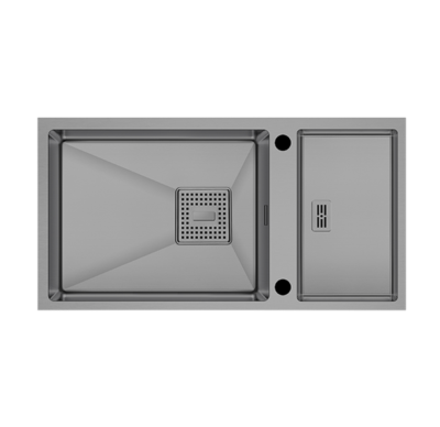 Crauf Lusso 1085 Mat Gri Evye | Endüstriyel Şıklık & Leke Tutmaz Yüzey