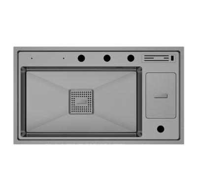 Crauf Lusso 1060 Mat Gri Evye | Modern Mimari & Leke Tutmaz Teknoloji