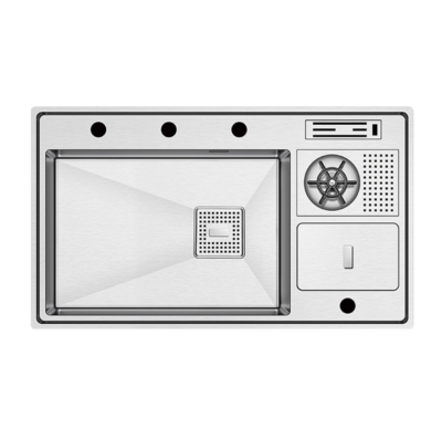 Crauf Lusso 1072 Inox Evye | Maksimum Kapasite & Profesyonel Seri