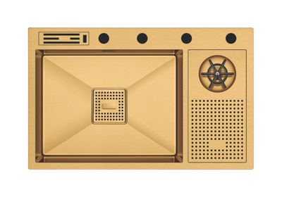 Crauf Lusso 1070 PVD Altın Evye | Premium Gold & Yılların Güvencesi