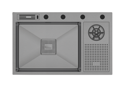 Crauf Lusso 1070 Mat Gri Evye | Endüstriyel Şıklık & Leke Tutmaz Teknoloji