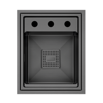 Crauf Lusso 6390 PVD Füme Evye | Lüks Dev & Çizilmelere Karşı Maksimum Koruma