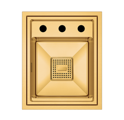 Crauf Lusso 6390 PVD Altın Evye | Premium Gold Seri & Ömür Boyu Kalite