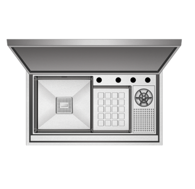 Crauf Lusso 6395 Inox Evye | Maksimum Kapasite & Profesyonel Seri