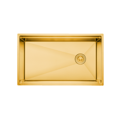 Crauf Vertice 4870 PVD Altın Evye | Premium Gold & Yılların Güvencesi