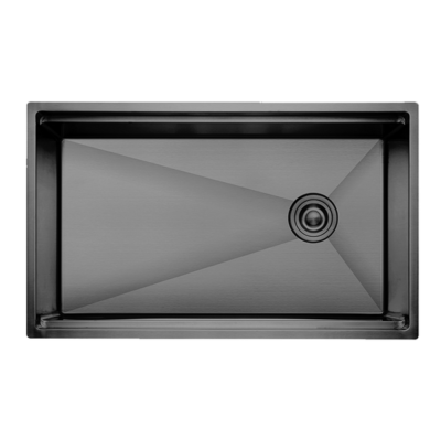 Crauf Vertice 4888 PVD Füme Evye | Lüks Tasarım & Çizilmez Dev Hazne