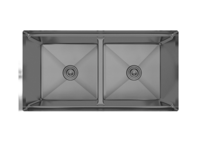 Crauf Vertice 4895 PVD Füme Evye | Lüks Tasarım & Çizilmez Dev Hazne