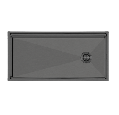 Crauf Vertice 4898 PVD Füme Evye | Lüks Dev & Çizilmelere Karşı Maksimum Koruma