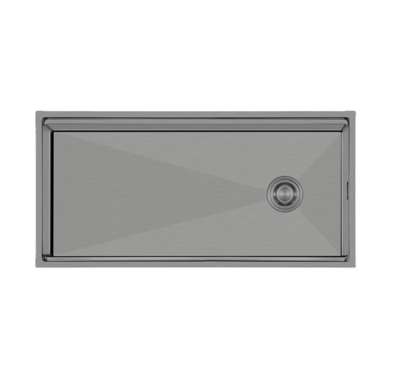 Crauf Vertice 4898 Mat Gri Evye | Endüstriyel Şıklık & Leke Tutmaz Yüzey