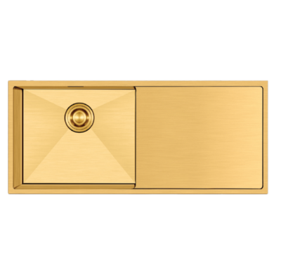 Crauf Via Bella 6071 PVD Altın Evye | Premium Gold Seri & Şeflerin Favorisi