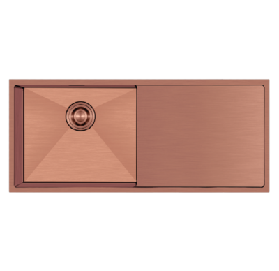 Crauf Via Bella 6071 PVD Bakır Evye | Otantik Tasarım & Ömür Boyu Renk Garantisi