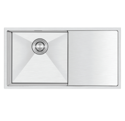 Crauf Via Bella 6072 Mat İnox Evye | Profesyonel Seri & Hijyenik Tasarım