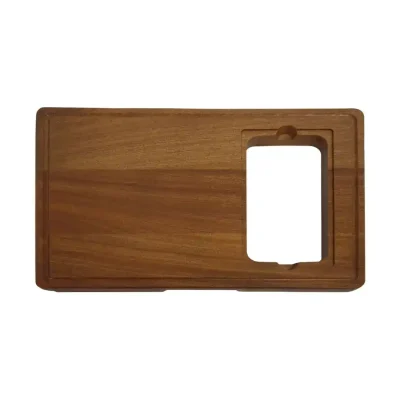 Crauf Ergonomik Ahşap Evye Üstü Kesme Tahtası