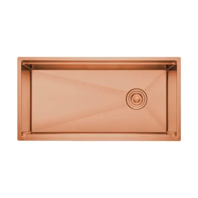 Crauf Vertice 4880 PVD Bakır Evye | Rustik Dev & Şeflerin Tercihi